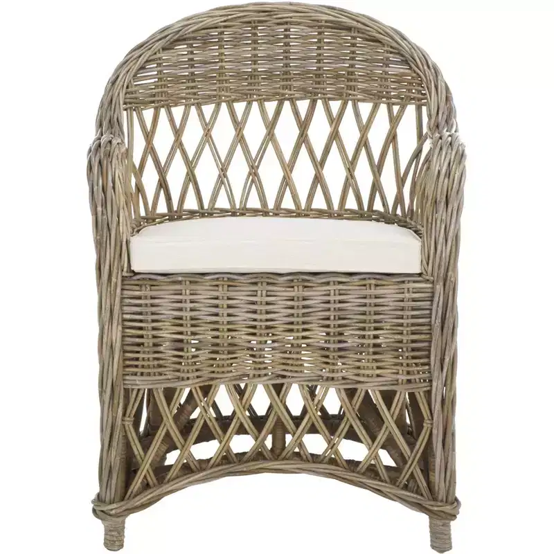 Rattan Club Chair 275 lb Capacity