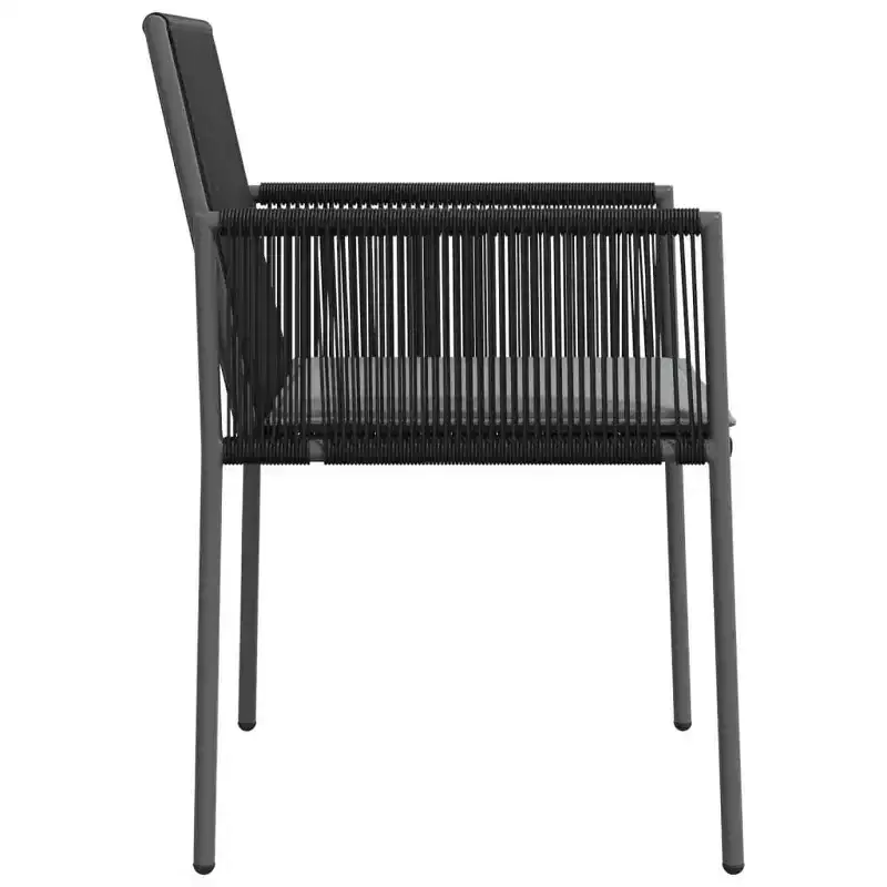 vidaXL Garden Chair Set of 6 PE rattan Standard Durable