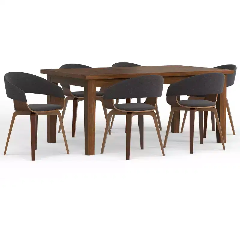 Calinda / Colburn 7-Piece Dining Set