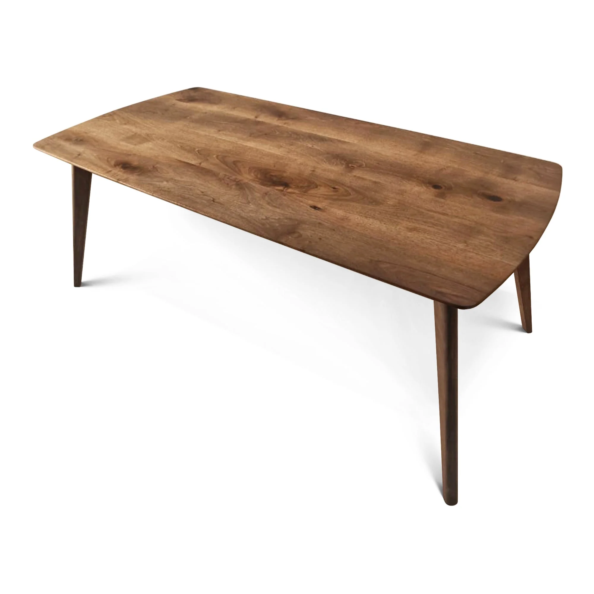 Dining Table in Chocolate Oak - Handcrafted from solid wood - this exquisite dark oak table is a stunning addition to any home - Its