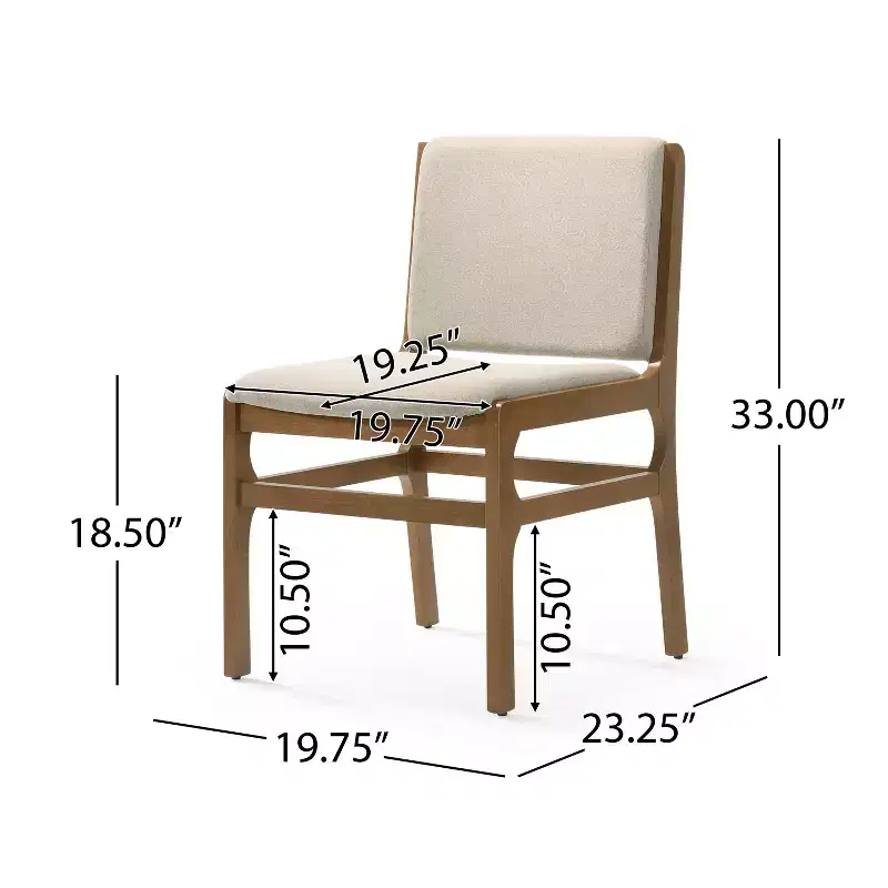 Christopher Knight Home Havenwood 7-Piece Fabric and Rubberwood Dining Set