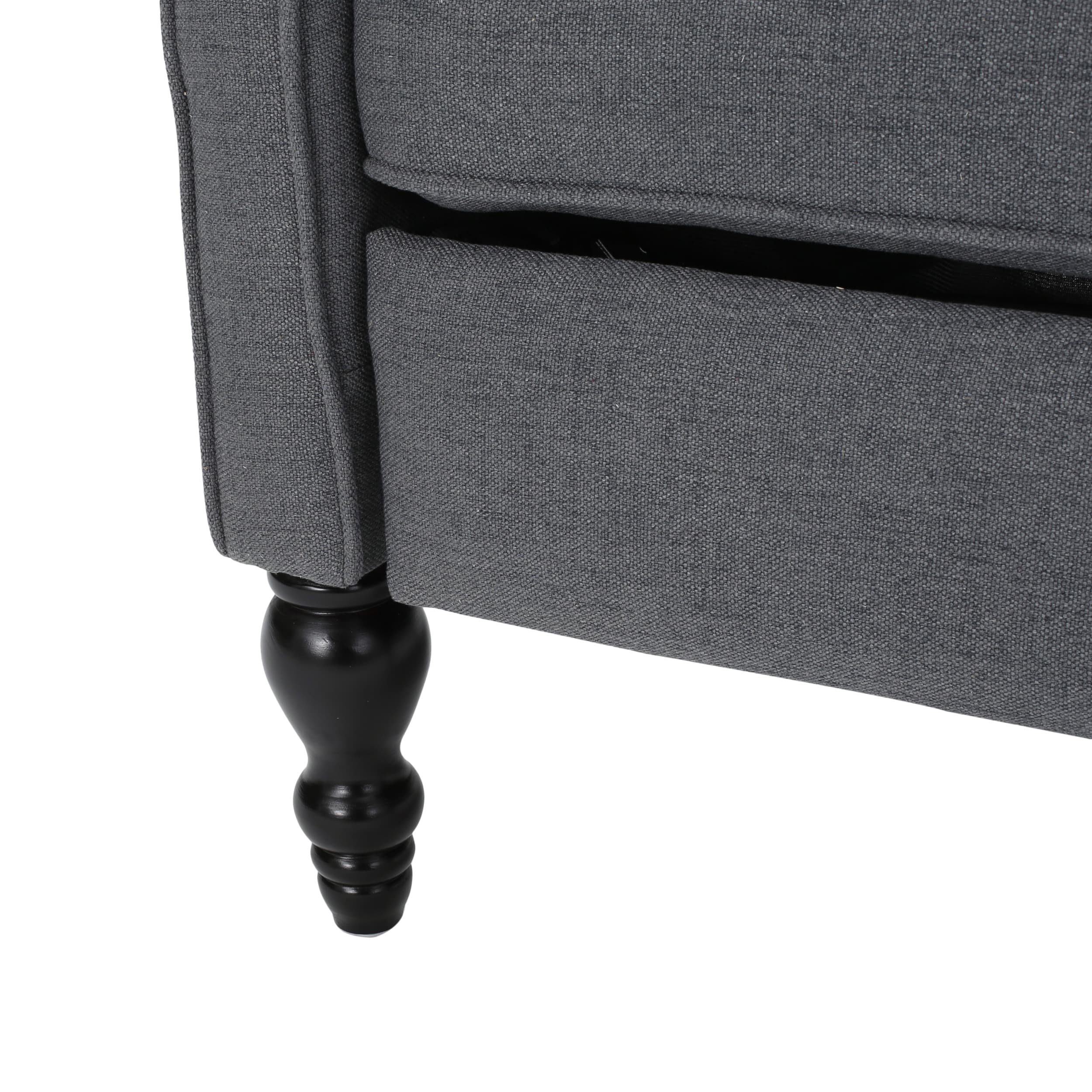 Walter Tufted Fabric Recliners (Set of 2) by Christopher Knight Home
