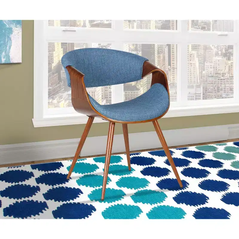 Vitte Mid-Century Dining Chair - Armen Living