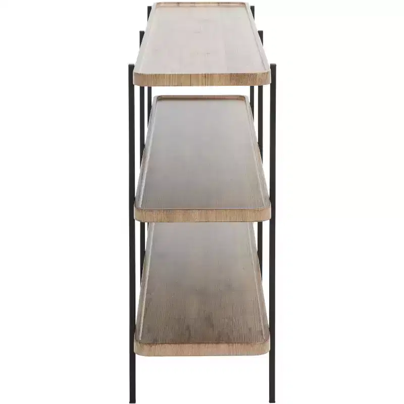 Atwell 2 Shelf Console Table - CNS4204A - Brown - Safavieh