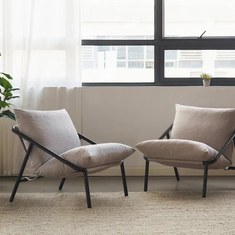 Priage by ZINUS Audrey Metal Sling Accent Chair