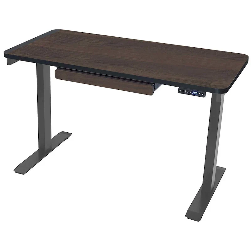 White / Graphite / Walnut / Black Electric Standing Desk, Single Person, 48