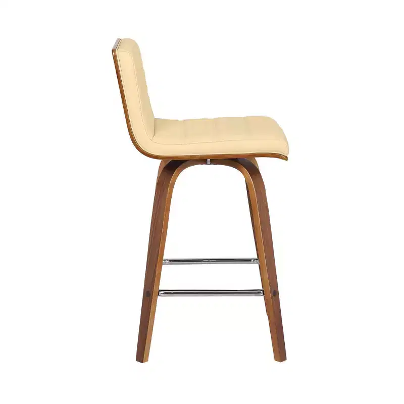 26 Vienna Faux Leather Counter Height Barstool - Armen Living