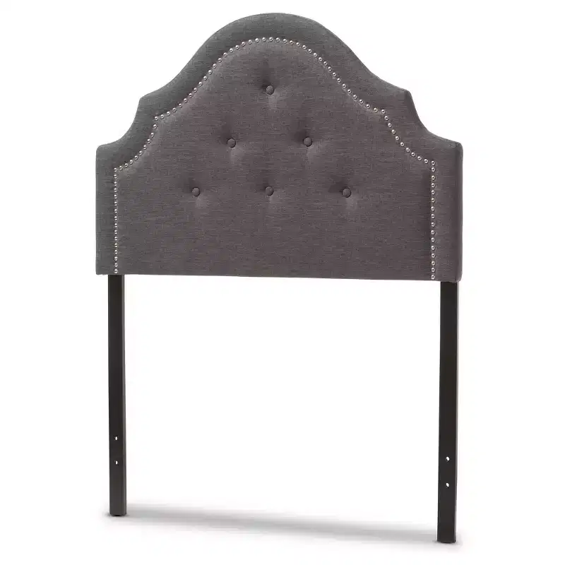 Cora Modern And Contemporary Fabric Upholstered Headboard - Twin - Baxton Studio