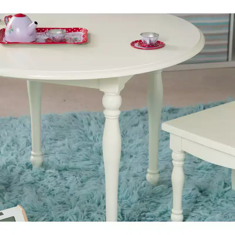 Londyn Modern Solid Wood Vanilla Finish Kids' Table and 2 Chairs Set - Powell
