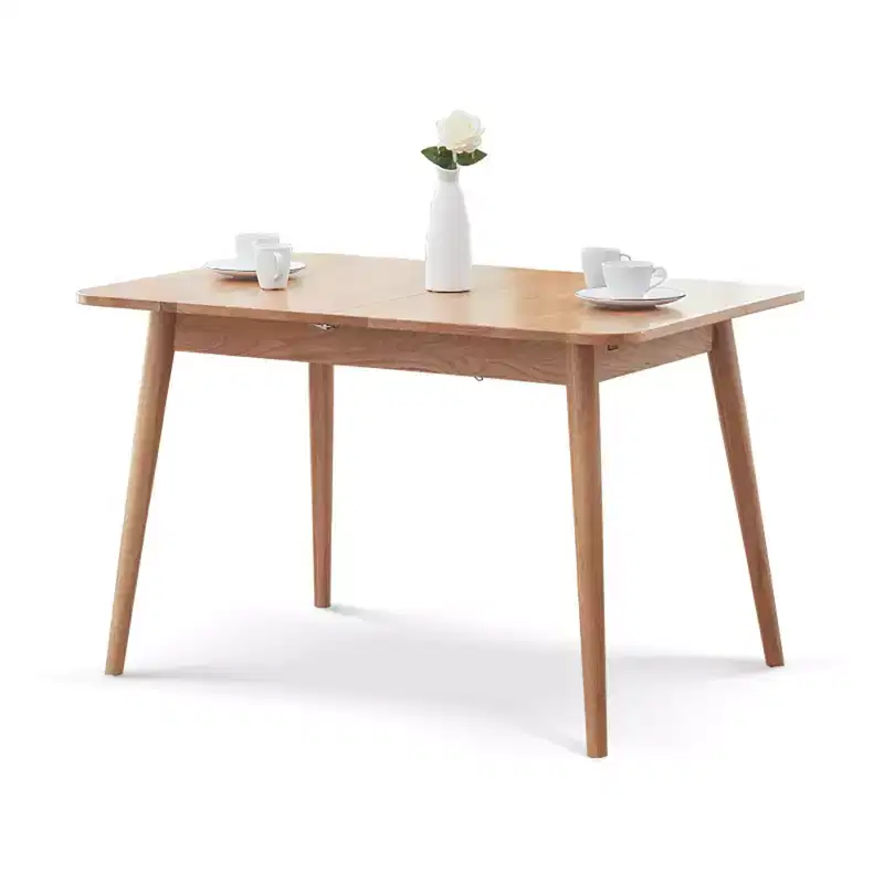 Modern Dining Table, Kitchen & Dining Room Tables,Waterproof Finish, Solid Wood Scratch-resistant Kitchen Table
