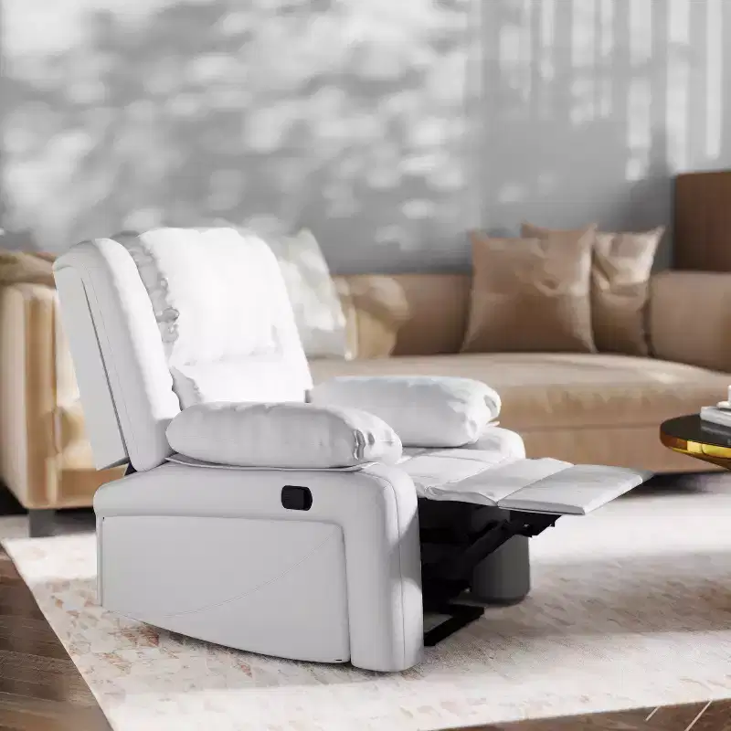 Emma and Oliver Recliner with Bustle Back and Padded Arms