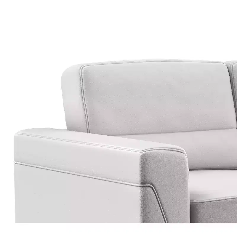 Light Grey Loveseat PVC
