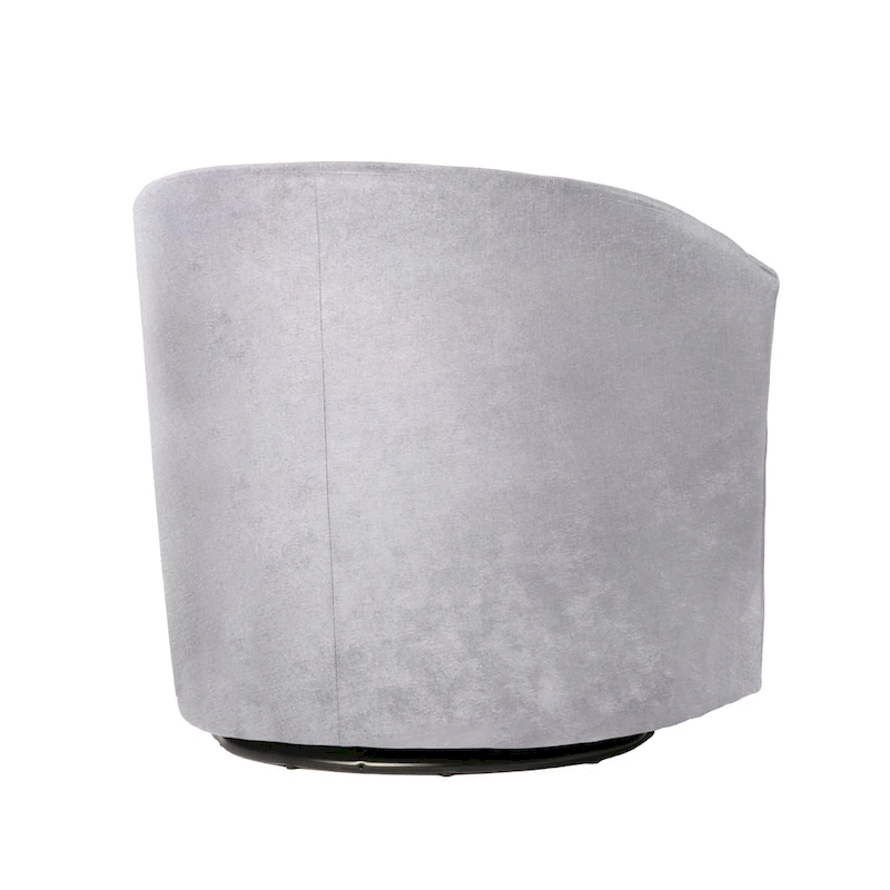 Ellery Modern Microfiber Swivel Accent Chair by Greyson Living