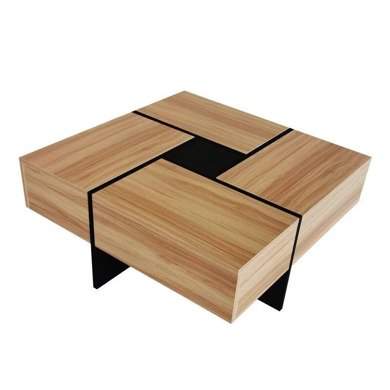 Unique Design Coffee Table with Extendable Sliding Tabletop