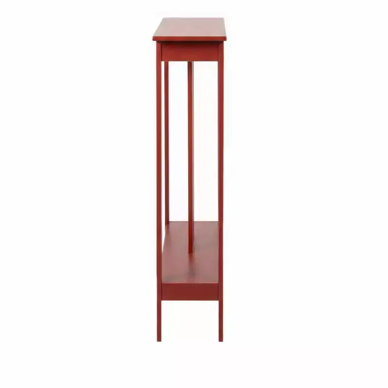 The Lakeside Collection Narrow Entryway Wood Console Accent Table - 32H -
