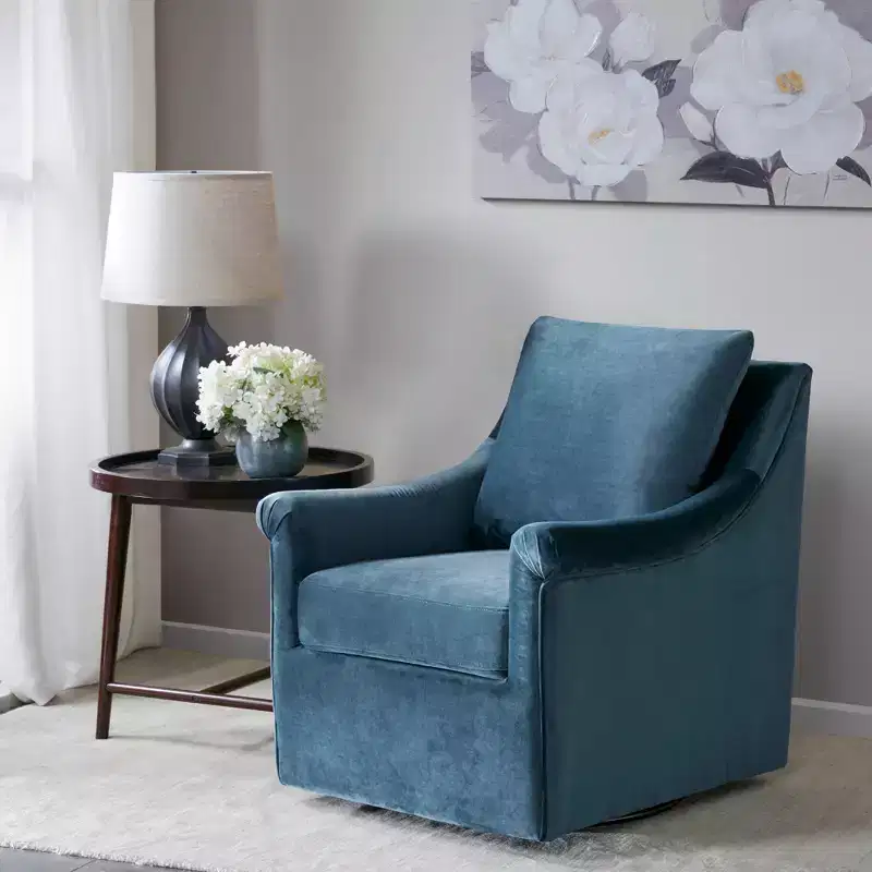 Swivel Chair - Blue