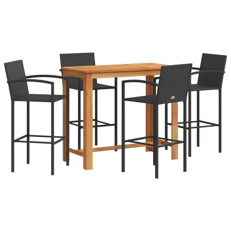 vidaXL Outdoor Bar Furniture Set