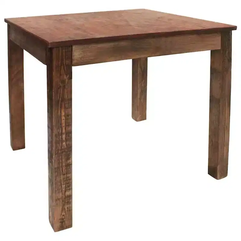 vidaXL Dining Table Mixed Recycled Wood 32.3x31.5x29.9