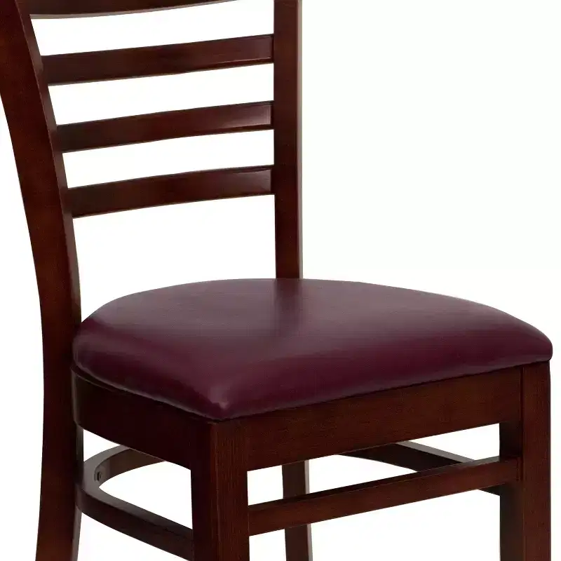 Flash Furniture Ladder Back Wooden Restaurant Chair