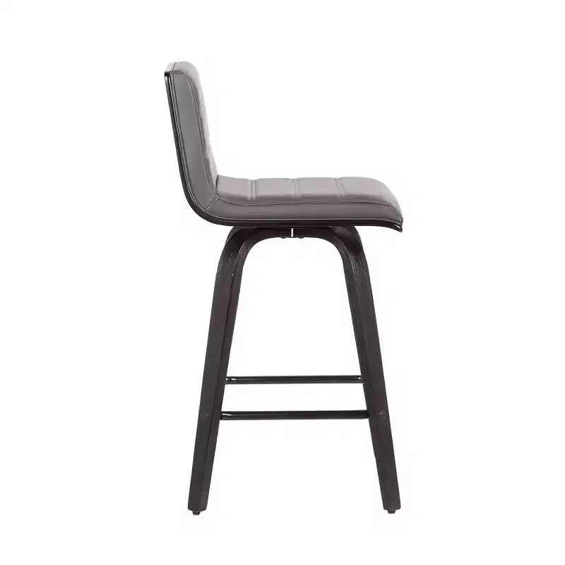 26 Vienna Faux Leather Counter Height Barstool - Armen Living