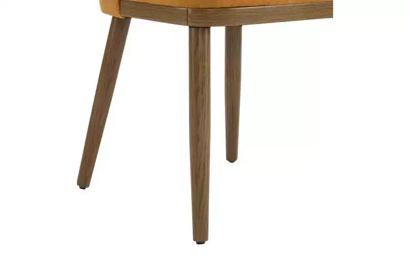 Christopher Knight Home Set of 2 Isaac Fabric Upholstered Dining Chairs Ginger