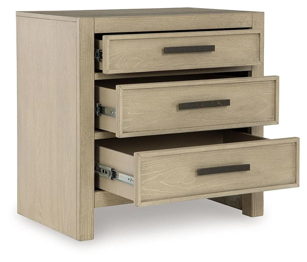 Three Nightstand S d Gray additional Dimensions Top interior (lined): 0 Middle and bottom interior (2): 0