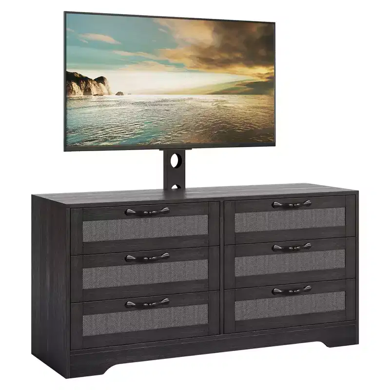 Modern TV Stand with Mount for 32-85