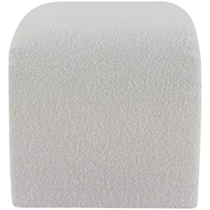 Meridian Furniture,Odelia Boucle Fabric Bench