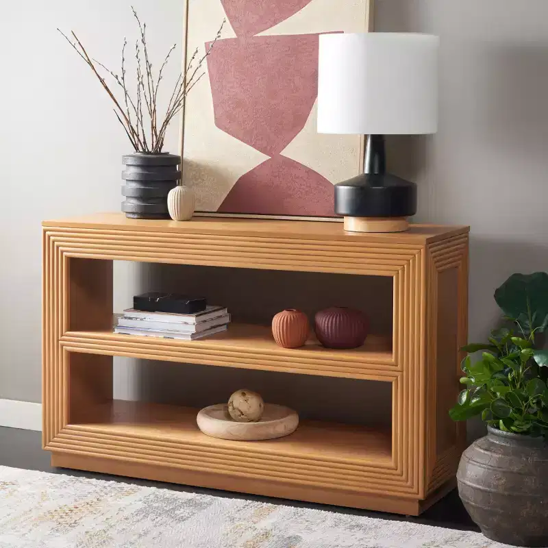 Ines Console Table - CNS5003A - Brown - Safavieh