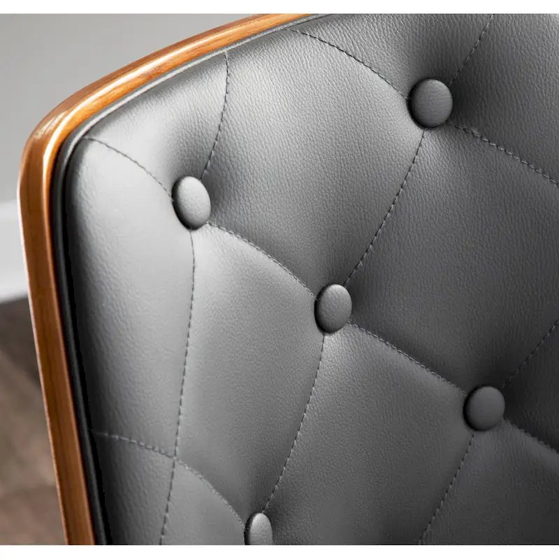 Swivel Bar Stool | Adjustable Height | Padded Seat | Kitchen & Counter Stool