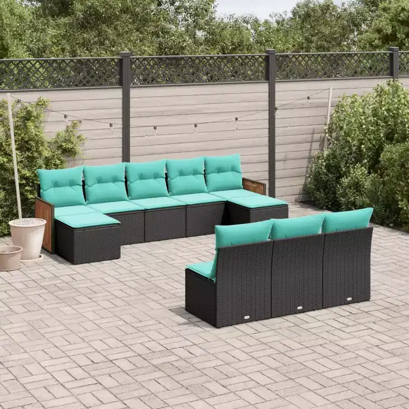 vidaXL Patio Sofa Set - Multiple Colors and Models