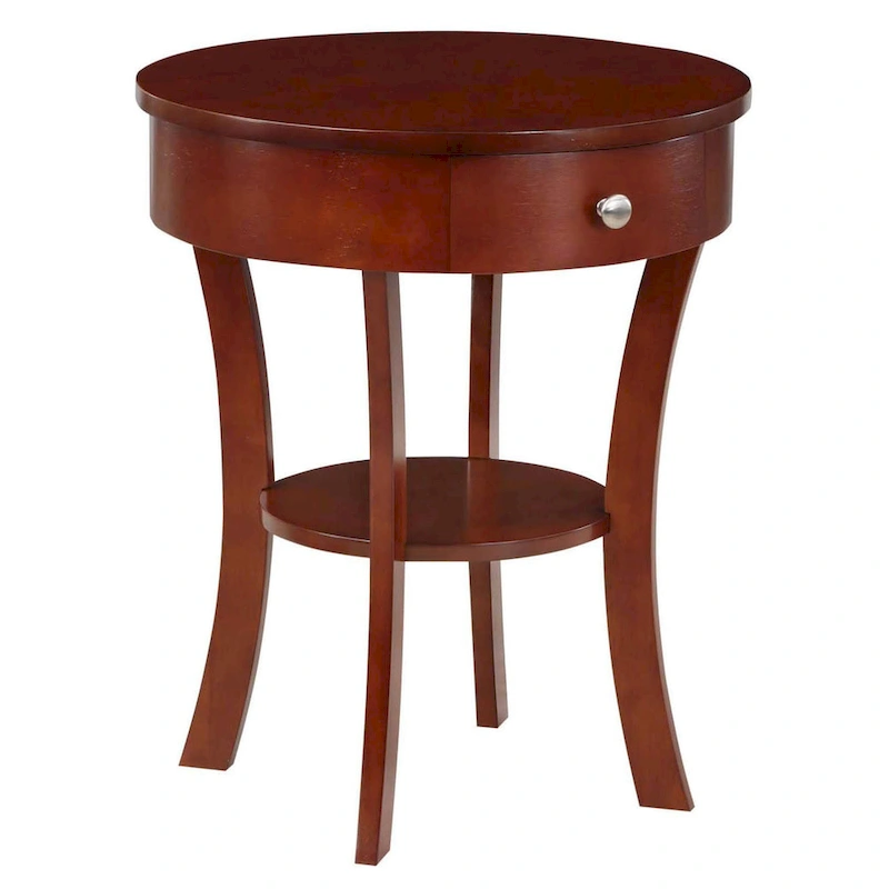 Convenience Concepts Classic Accents Schaffer 1 Drawer End Table with Shelf
