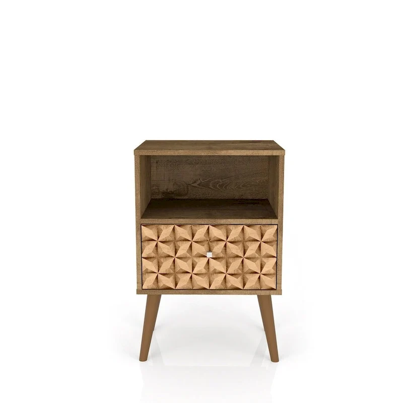 Liberty 1.0 Mid Century Modern 1 Drawer Nightstand