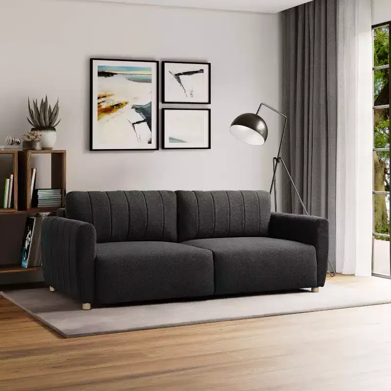 Serta Harriet Convertible Sofa Boucle:
