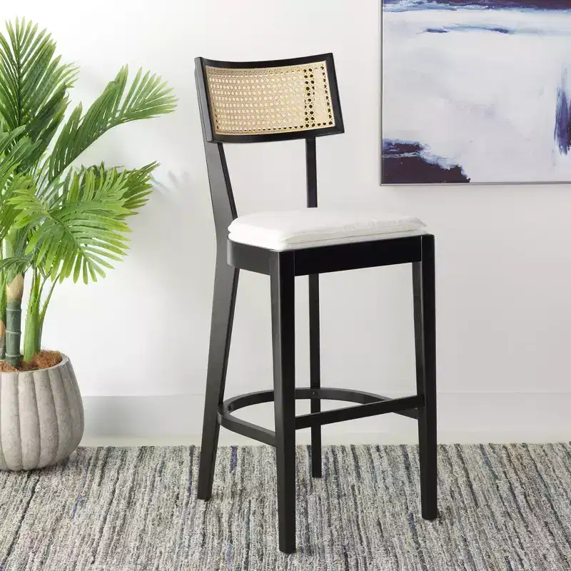 Galway Cane Bar Stool - Safavieh