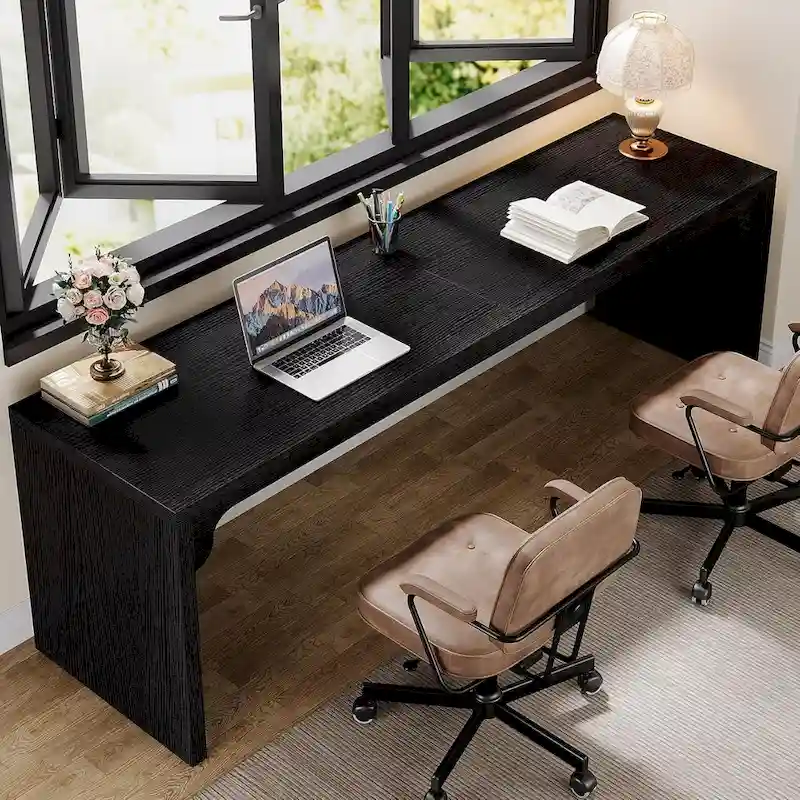 Large Two-Person Computer Desk, 78.7