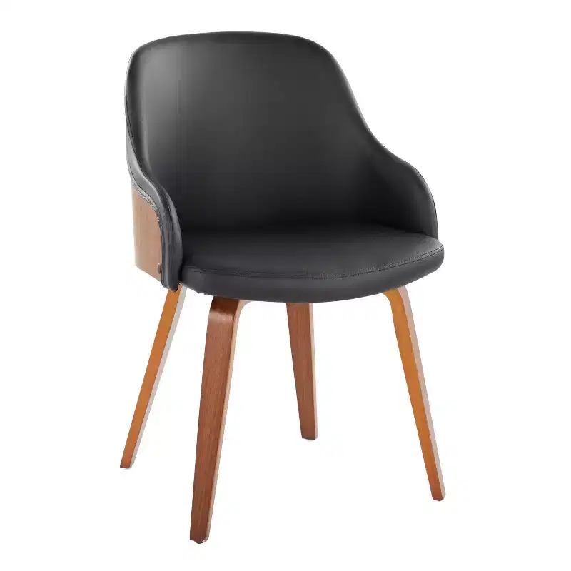 Bacci Mid Century Modern Dining Accent Chair - Lumisource