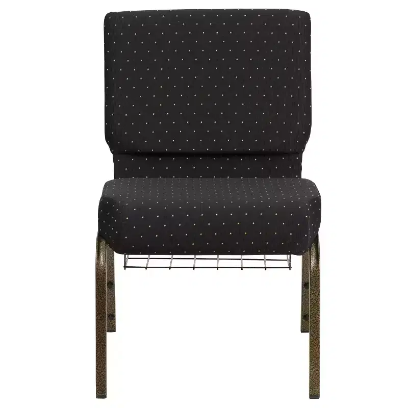 Flash Furniture HERCULES Series 21''W Church Chair with Book Rack