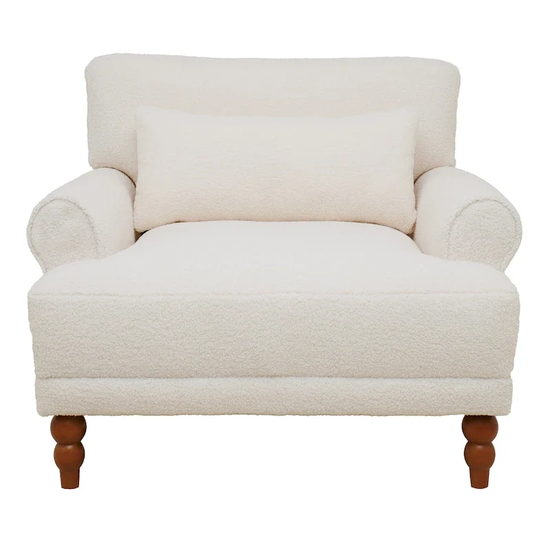 Naci Modern Fabric Accent Chair by Christopher Knight Home