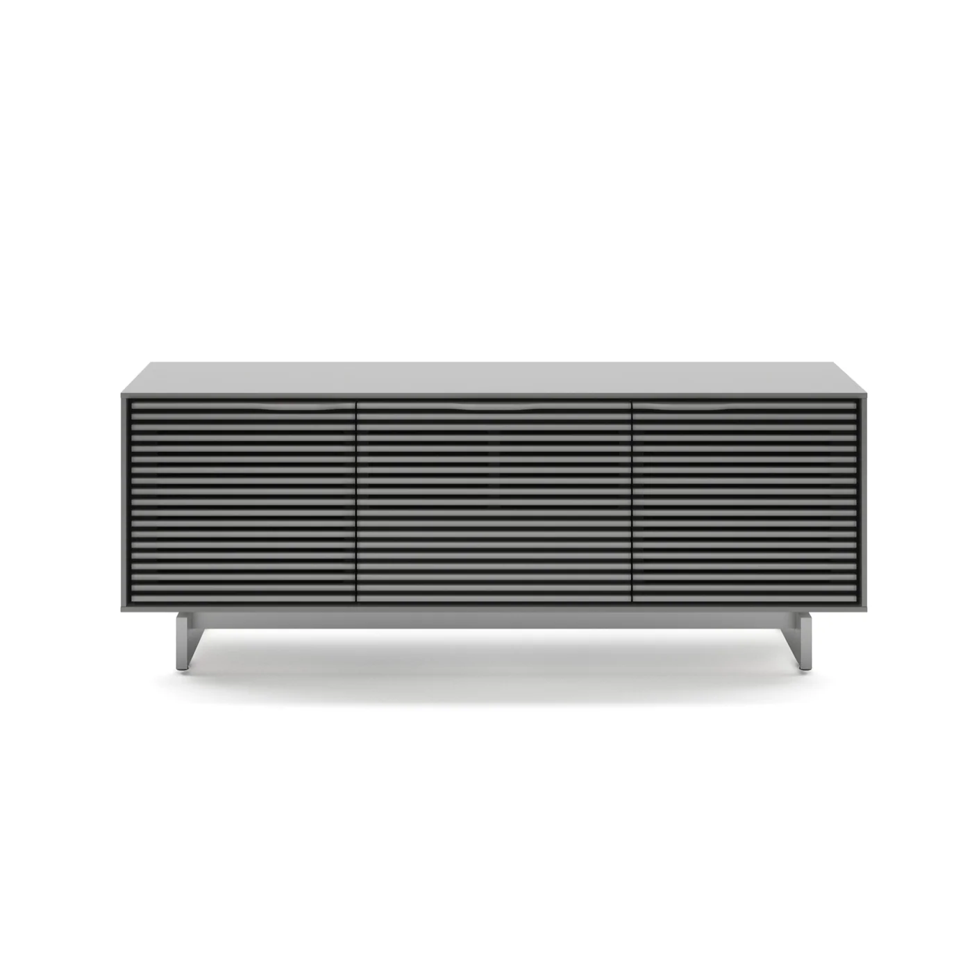 Fog grey Entertainment Cabinet with Storage for Living Room