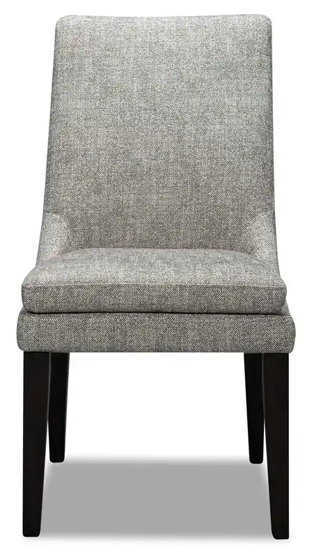 Dining Chair with Linen-Look Fabric