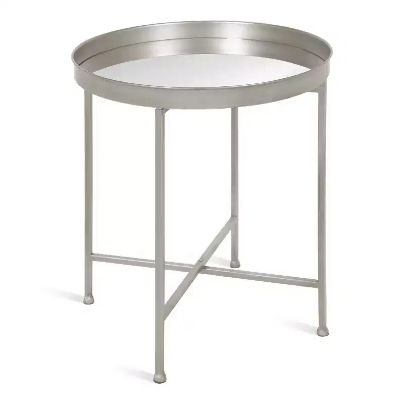 Kate and Laurel Celia Round Metal Side Table
