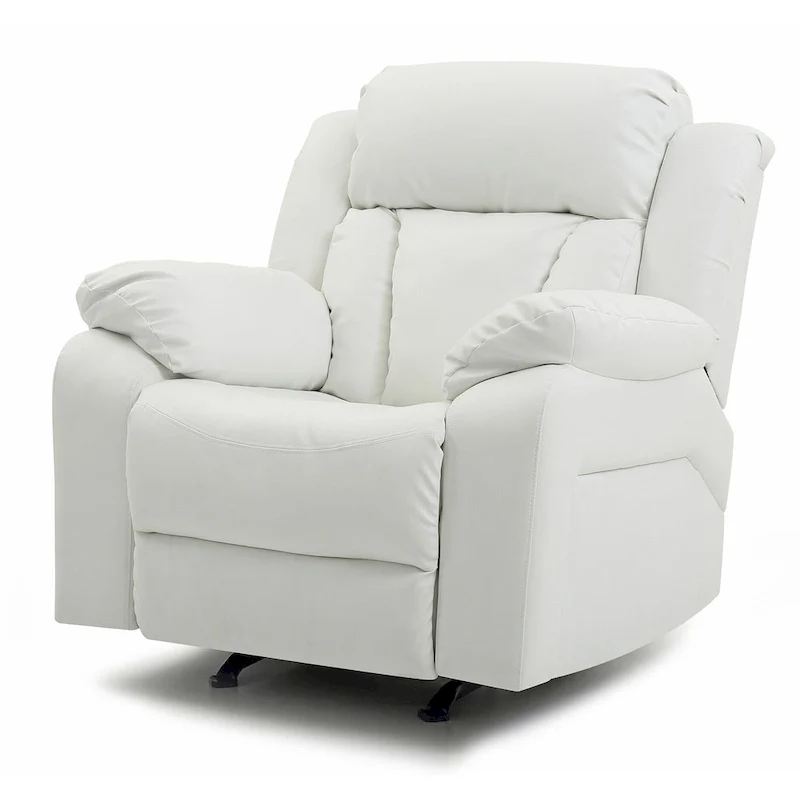 Daria Faux Leather Upholstery Reclining Chair - 38L x 37W x 41H