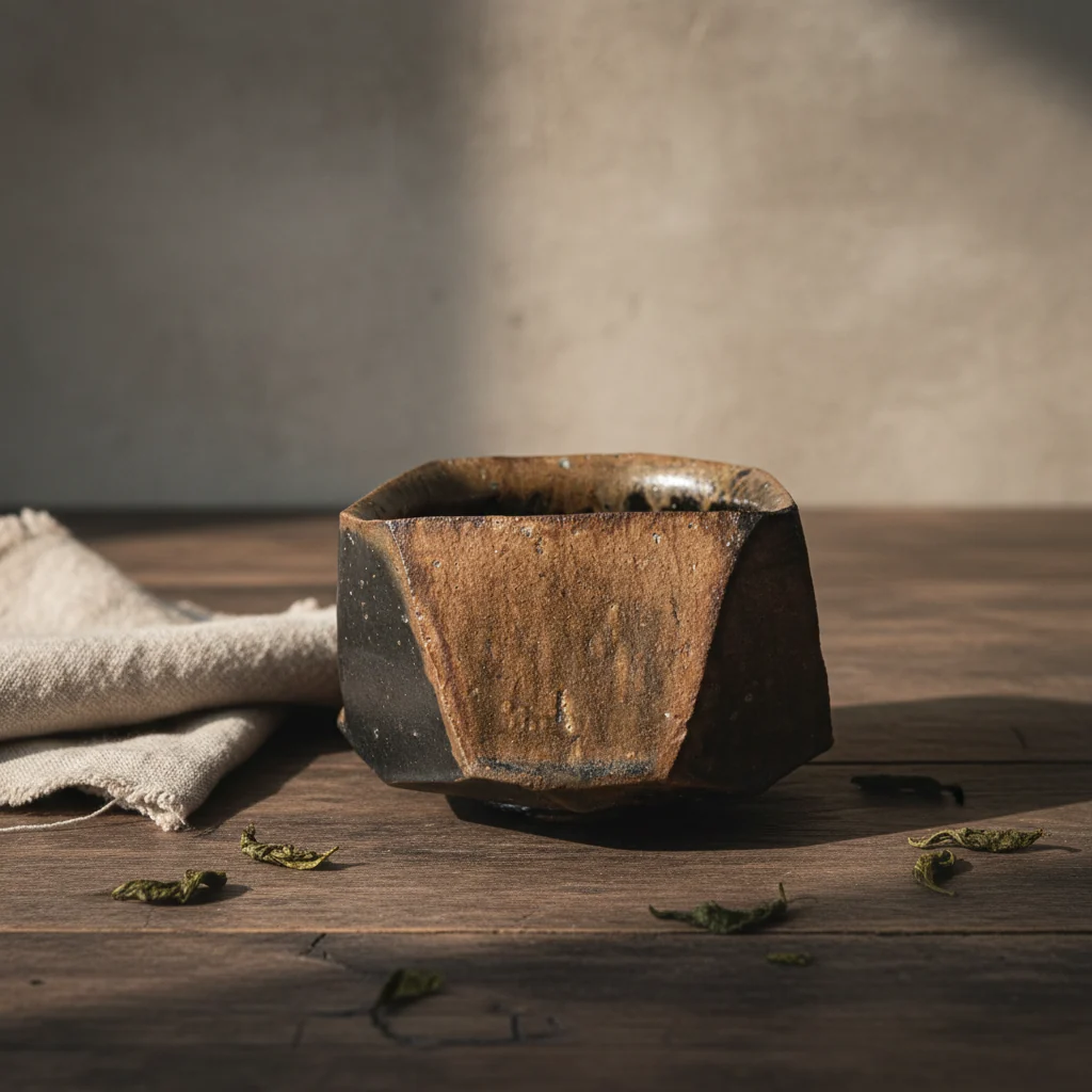 Black Natural Ash Teabowl