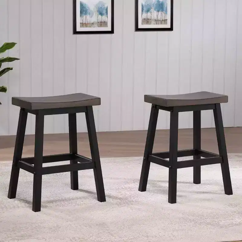Brassex Set of 2 Ashanti Counter Height Barstools