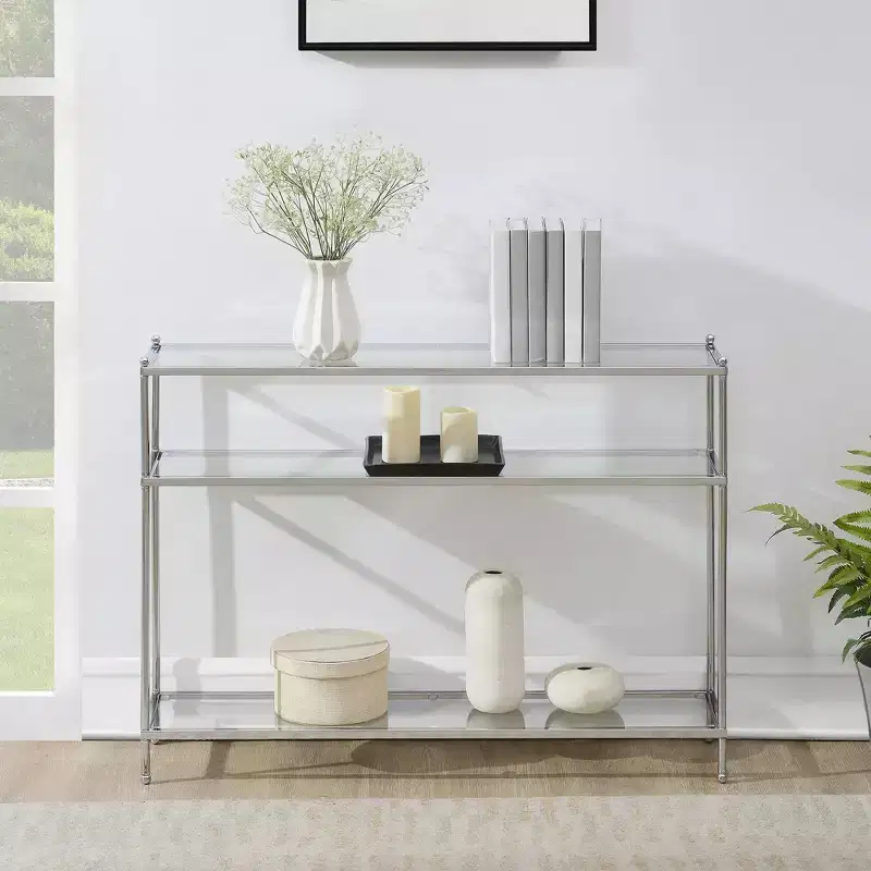 Royal Crest Console Table - Johar Furniture