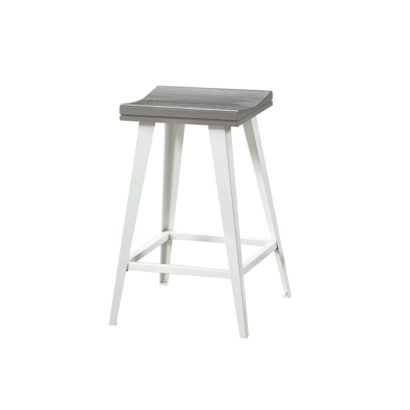Kaylen Modern 3-Piece Steel Legs Counter Height Table Set by Furniture of America