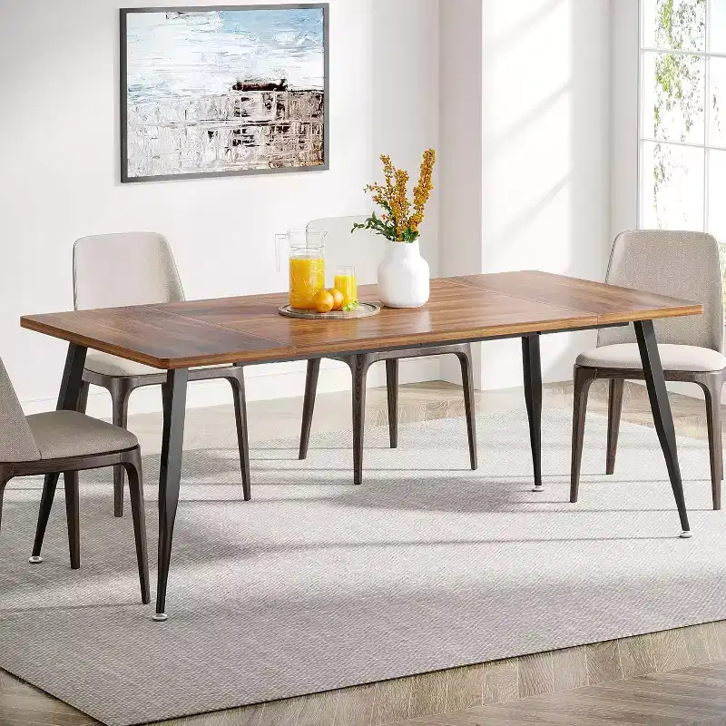 Tribesigns Rectangular Dinner Table