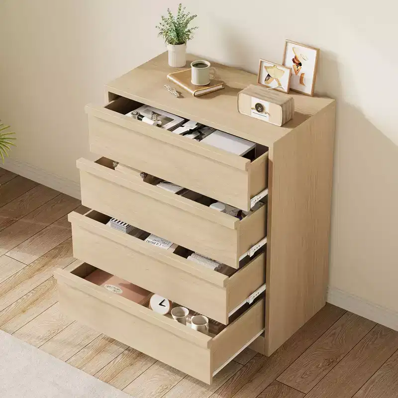4-Drawer Dresser with Large Storage