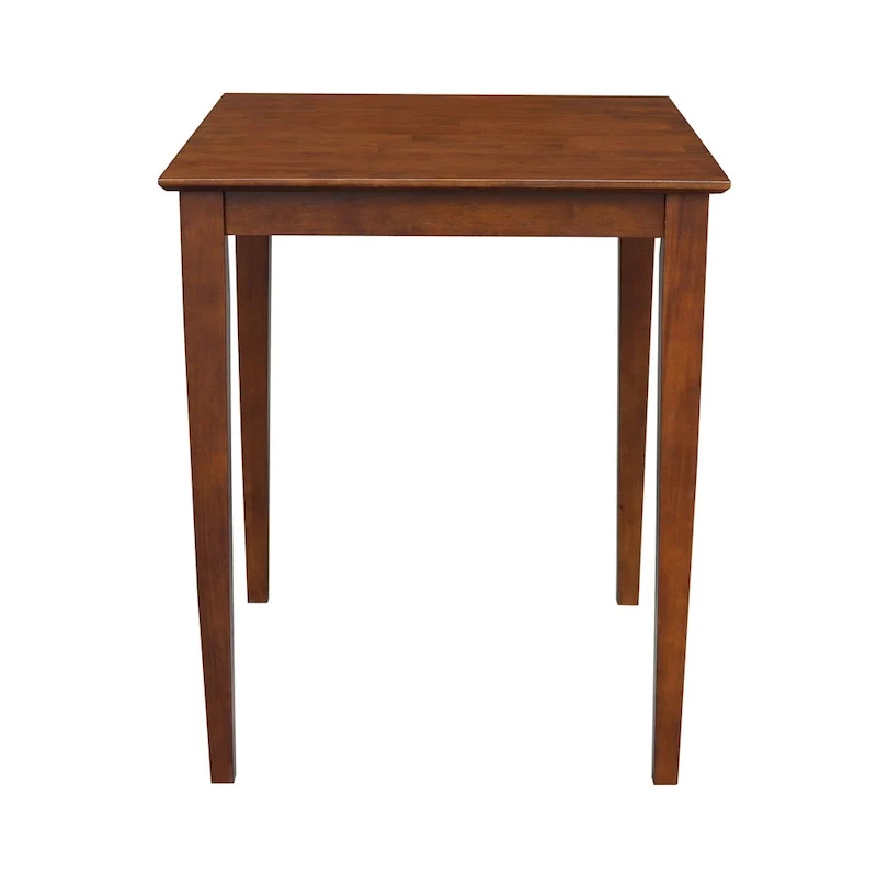 The Gray Barn Cattail Abode Espresso-finished Wood Table with Shaker Legs - Espresso